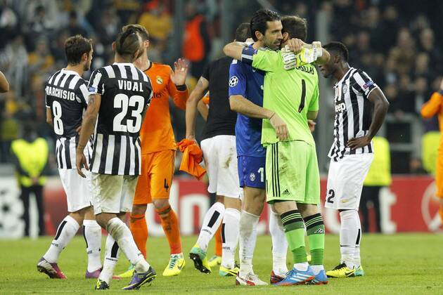 Gianluigi Buffon Juventus, Iker Casillas Real Madrid, Torino 05-11-2013 Juventus Stadium Football Calcio 2013 2014 Champions League Juventus Turin - Real Madrid MarcoxBertorello