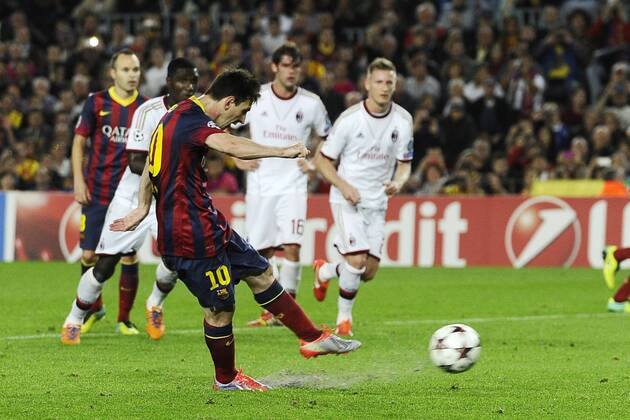 FC Barcelona (Barca) vs AC Milan fotoxDanielexBuffa Image Sport - Lionel Messi 