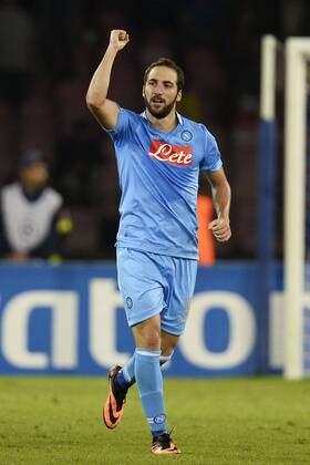 Gonzalo Higuain Napoli, 06-11-2013 Champions League 2013 2014 Napoli SSC vs Olympique Marseille - Foto AndreaxStaccioli Insidefoto andreaxstaccioli