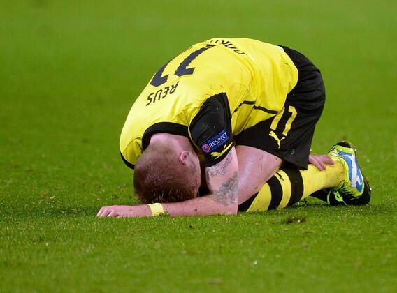 06.11.2013, xjhx, Fussball Champions League, Borussia Dortmund - Arsenal London, v.l. Marco Reus (Borussia Dortmund)