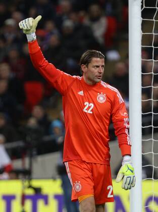 London , Fußball Länderspiel England vs. Deutschland Romas Weidenfeller ( GER )