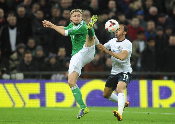 Football - 2013 International Friendly - England vs. Germany Andros Townsend - England Marcel Schmelzer - Germany at Wembley. COLORSPORT ANDREW COWIE