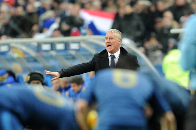 Didier Deschamps (entraineur -selectionneur France) FOOTBALL : France vs Ukraine - Barrages CDM 2014 - 19 11 2013 N.LeGouic FEP Panoramic