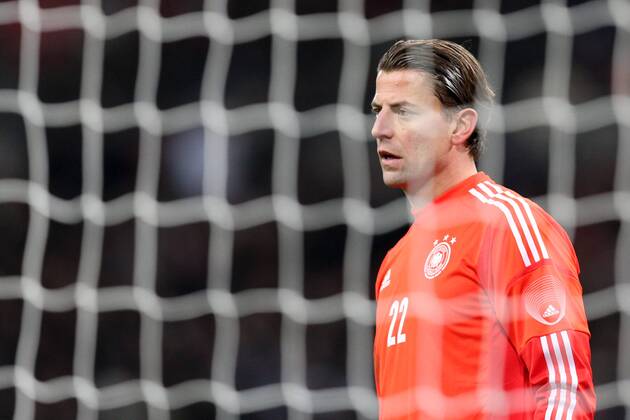 Torwart Roman WEIDENFELLER (GER) Fussball-Länderspiel England (ENG) - Deutschland (GER) 0:1, am 19.11.2013 in London England.