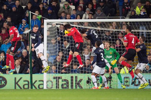 Cardiff s Kim Bo-Kyung scores a late equaliser - Cardiff City vs. Manchester United - Barclays Premier League - Cardiff City Stadium - Cardiff - 24 11 2013 Pic Philip Oldham Sportimage EDITORIAL USE ONLY. No use with unauthorised audio, video, data, fixture lists, club league logos or live services. Online in-match use limited to 120 images, no video emulation. No use in betting, games or single club league player publications.