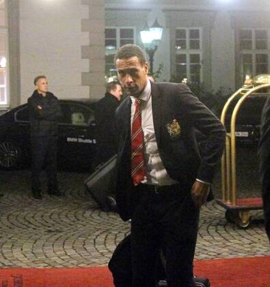 Manchester United Schlosshotel Bensberg Datum: 26.11.2013 Rio Ferdinand (Manchester United) Ereignis: -