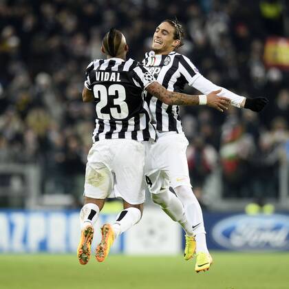 Torino 27 11 2013 - Champions League Juventus Turin - FC Kopenhagen - foto DanieleBuffa Image Sport -- Arturo Vidal 