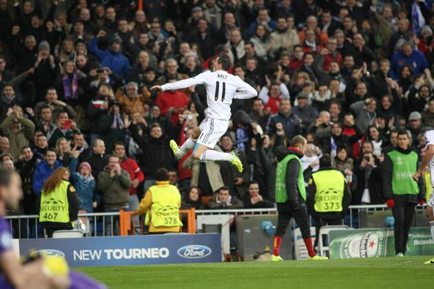 Madrid, Spain. 27th November 2013: Gareth Bale Real Madrid C.F. Gareth Bale, - UEFA Champions League - Real Madrid - Galatasaray Istanbul - (Photo: IvanAbanadesMedina). 