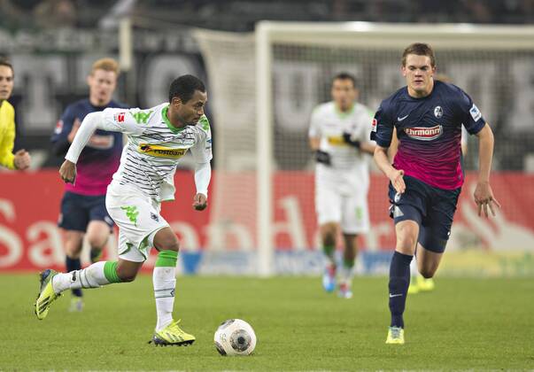 Mönchengladbach, 01.12.2013, Borussia Park Raffael (BMG) VfL Borussia Mönchengladbach - SC Freiburg