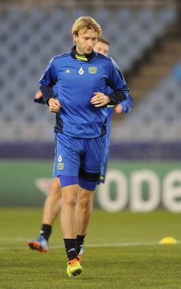 UEFA CHAMPIONS LEAGUE REAL SOCIEDAD San Sebastian - BAYER 04 LEVERKUSEN - Training Bayer SIMON ROLFES December 9, 2013 