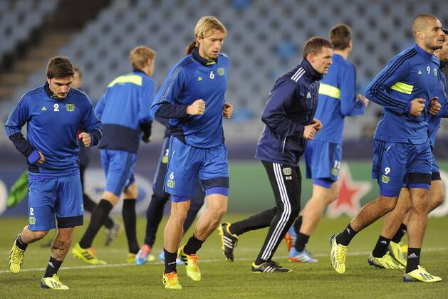 UEFA CHAMPIONS LEAGUE REAL SOCIEDAD San Sebastian - BAYER 04 LEVERKUSEN - Training Bayer SIMON ROLFES December 9, 2013 
