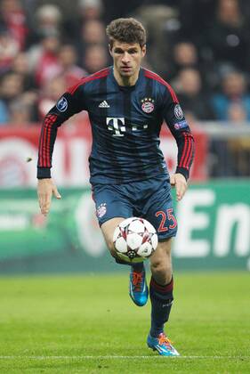 Thomas MÜLLER 25 (FC Bayern München) FC Bayern München vs. Manchester City, Fussball, Championsleague, 10.12.2013 Foto: Eibner EP_ckt