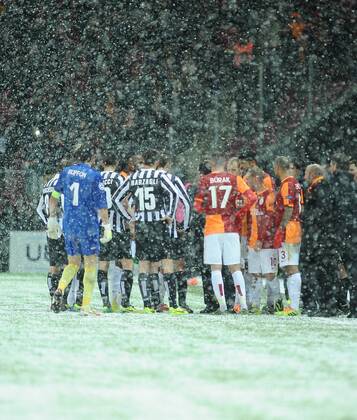 UEFA Champions League group B match between Galatasaray Istanbul and Juventus at Turk Telekom Arena Stadium on December 10, 2013 in Istanbul, Turkey. Pictured: Atmosphere of Stadium. 