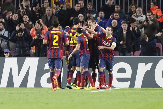 Barcelona, 11.12.2013 - UEFA Champions League 2013 2014 - FC Barcelona (Barca) - Gerard Pique - 