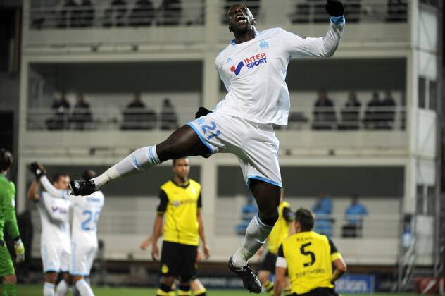 Souleymane Diawara (OM) FOOTBALL : Marseille vs Dortmund - Champions League - 11 12 2013 xFranckPennantx 