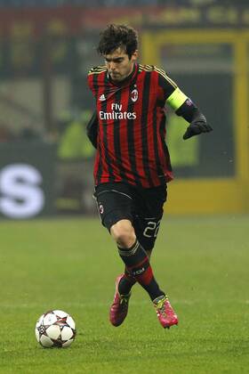 Ricardo Kaka Milan, Milano 11-12-2013, Stadio Giuseppe Meazza, Football Calcio 2013 2014, Champions League, Milan - Ajax, Foto Marco Bertorello Insidefoto MarcoxBertorello