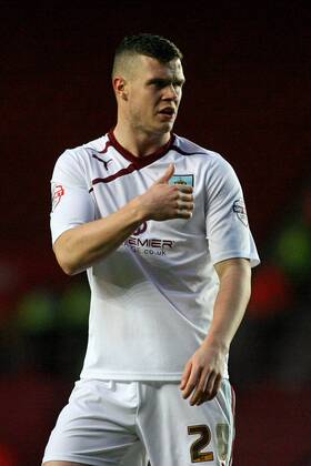 Football - 2013 2014 FA Cup - Third Round: Southampton vs. Burnley Kevin Long of Burnley Colorsport Shaun Boggust