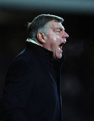 Football - 2013 2014 Capital One League Cup - Semi-Final: West Ham United vs. Manchester City West Ham s manager Sam Allardyce at Upton Park. COLORSPORT ANDREW COWIE
