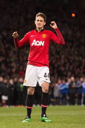 Adnan Januzaj of Manchester United (ManU) rues his penalty miss - Manchester United (ManU) vs. Sunderland FC - Capital One Cup Semi Final Second Leg - Old Trafford - Manchester - 22 01 2014 Pic Philip Oldham Sportimage EDITORIAL USE ONLY. No use with unauthorised audio, video, data, fixture lists, club league logos or live services. Online in-match use limited to 120 images, no video emulation. No use in betting, games or single club league player publications.