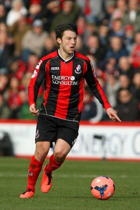 Football - 2013 2014 FA Cup - Fourth Round: AFC Bournemouth vs. Liverpool FC Bournemouth s Harry Arter in action Colorsport ShaunxBoggust