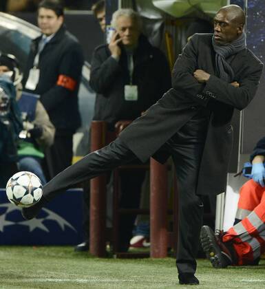 Clarence Seedorf Milan Milano 19-02-2014 Stadio Giuseppe Meazza - Football 2013 2014 Champions League. Milan - Atletico Madrid Foto Giuseppe Celeste Insidefoto giuseppexceleste