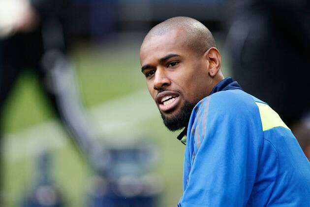 Felipe Santana (Schalke 04) Champions League Abschlusstraining Schalke 04 25.02.2014 Arena auf Schalke , Fussball --- EP_usl