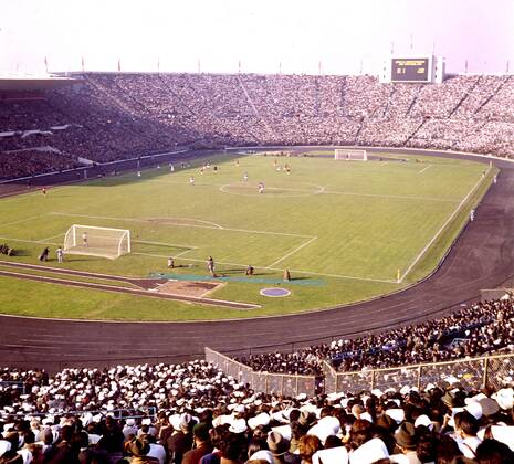 WM 1962: Stadionübersicht Estadio Nacional Santiago de Chile HM