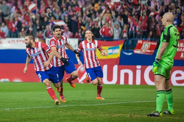 Arda Turan, AT.Madrid vs AC.Milan 