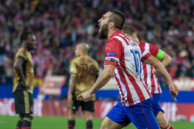 Arda Turan, AT.Madrid vs AC.Milan 