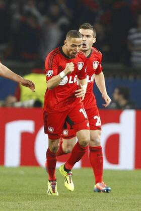 Sidney Sam (Leverkusen) FOOTBALL : Paris Saint Germain vs Bayer Leverkusen - Champions League - 12 03 2014 GwendolineLeGoff Panoramic 
