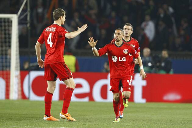 Sidney Sam (Leverkusen) FOOTBALL : Paris Saint Germain vs Bayer Leverkusen - Champions League - 12 03 2014 GwendolineLeGoff Panoramic 