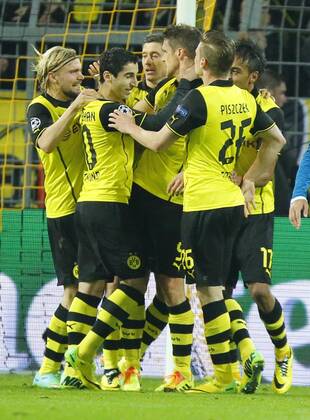 Sebastian KEHL, BVB 5 Torjubel, Jubel nach dem Tor zum 1-1 BORUSSIA DORTMUND - ZENIT St. PETERSBURG Fussball UEFA Champions League, Achtelfinale, Dortmund, 19.03.2014 CL Saison 2013 2014, S04