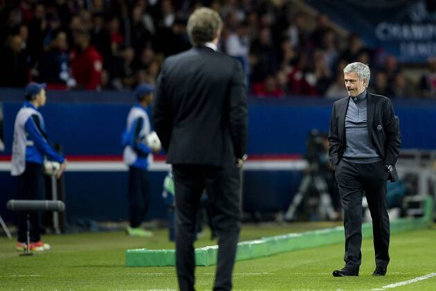Jose Mourinho - Coach (Chelsea) Paris Saint Germain PSG - Chelsea FC London - JBAutissierxPanoramic 