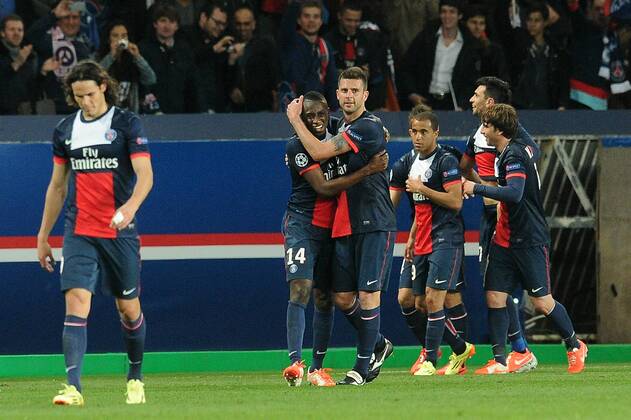 Thiago Motta - Blaise Matuidi (PSG) Paris Saint Germain PSG - Chelsea FC London - N.LeGouicxFEPxPanoramic 