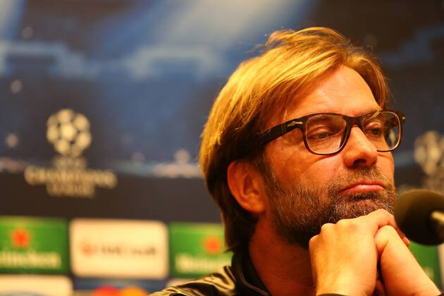 Montag 07.04.2014, Saison 2013 2014, UEFA Champions League, Pressekonferenz im Presseraum des Dortmunder Signal Iduna Parks vor dem Spiel zwischen dem BVB Borussia Dortmund und Real Madrid CF, Viertelfinale Rückspiel, Jürgen Klopp (Trainer, BVB)