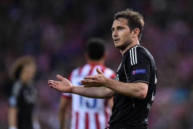 FUSSBALL CHAMPIONS LEAGUE HALBFINAL HINSPIEL SAISON 2013 2014 Atletico Madrid - FC Chelsea 22.04.2014 Frank Lampard (FC Chelsea) 