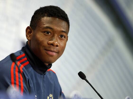 David Alaba (FC Bayern München) at press conference before the Champions League match. xJOSExA.xGARCIAx 