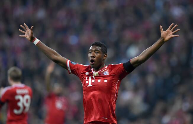 FUSSBALL CHAMPIONS LEAGUE HALBFINALE RÜCKSPIEL SAISON 2013 2014 FC Bayern München - Real Madrid 29.04.2014 David Alaba (FC Bayern München) 