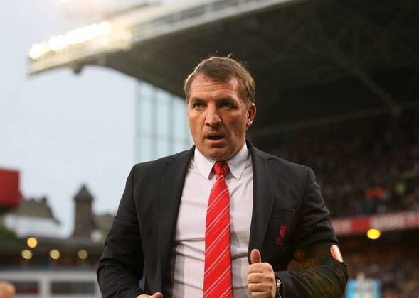 Liverpool s Brendan Rodgers looks on Crystal Palace vs FC Liverpool - Barclays Premier League - Selhurst Park - London - UK - 05 05 2014 - EDITORIAL USE ONLY. No use with unauthorised audio, video, data, fixture lists, club league logos or live services. Online in-match use limited to 120 images, no video emulation. No use in betting, games or single club league player publications.