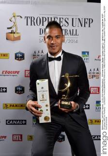 Alphonse Areola (Bester Torwart Ligue 2) - Verleihung der Trophäe der UNFP (Trophee UNFP du Football) - 11 05 2014 AnthonyBIBARD FEP Panoramic 