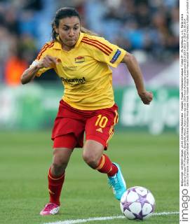 Fussball, Frauen Champions-League, Tyresö FF - VfL Wolfsburg, v.li.: Marta Vieira da Silva (Tyresö FF) Freisteller, Einzelbild, Aktion, Action xmrx