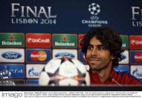 LISBON, PORTUGAL - MAY 23: UEFA Champions League Final - Previews MD-1 at Estadio da Luz on May 23, 2014 in Lisbon, Tiago Cardoso Mendes