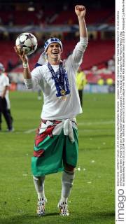 Lissabon Fußball Champions League Finale Real Madrid CF vs. Club Atletico de Madrid, Gareth Bale (Real) feiert den Sieg