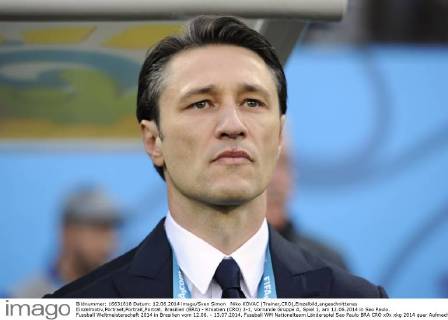 Niko KOVAC (Trainer,CRO),Einzelbild,angeschnittenes Einzelmotiv,Portraet,Portrait,Porträt. Brasilien (BRA) - Kroatien (CRO) 3-1, Vorrunde Gruppe A, Spiel 1, am 12.06.2014 in Sao Paulo. Fussball Weltmeisterschaft 2014 in Brasilien vom 12.06. - 13.07.2014.