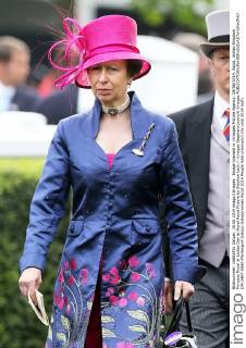 Image licensed to i-Images Picture Agency. 19 06 2014. Ascot, United Kingdom. Princess Royal at Ladies Day at Royal Ascot Picture by Stephen Lock i-Images StephenxLockx xi-Images IIM-2487-0060