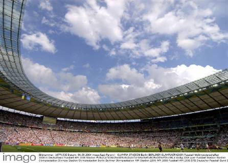 OLYMPIA STADION Berlin BERLINER OLAMPIASTADION Fussball Weltmeisterschaften 2006 in Deutschland Fussball WM 2006 Stadion
