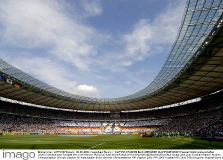 OLYMPIA STADION Berlin BERLINER OLAMPIASTADION Fussball Weltmeisterschaften 2006 in Deutschland Fussball WM 2006 Stadion