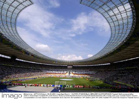 OLYMPIA STADION Berlin BERLINER OLAMPIASTADION Fussball Weltmeisterschaften 2006 in Deutschland Fussball WM 2006 Stadion