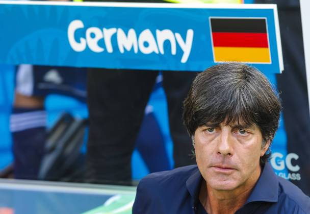 DFB Bundestrainer Joachim Jogi LÖW, LÖW,Trainer, Einzelbild, Geste, Gestik, Mimik DEUTSCHLAND - FRANKREICH 1-0 FIFA Fussball WM Weltmeisterschaft am 04.07.2014 Stadion Maracana Rio de Janeiro, BRASILIEN