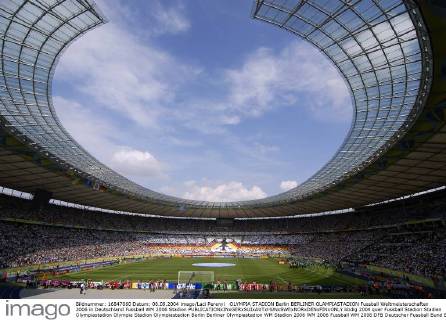 OLYMPIA STADION Berlin BERLINER OLAMPIASTADION Fussball Weltmeisterschaften 2006 in Deutschland Fussball WM 2006 Stadion